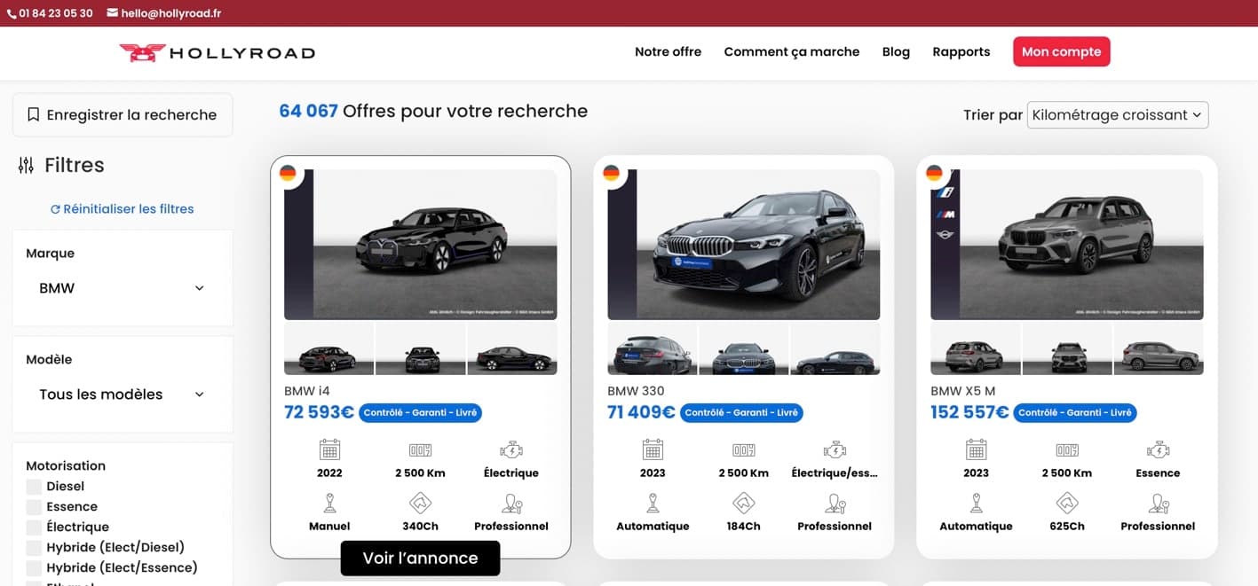 Meilleurs Sites d&rsquo;Annonces de Véhicules d&rsquo;Occasion en Allemagne