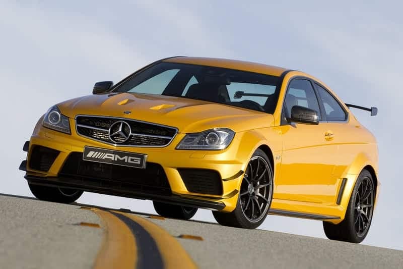 La Mercedes C 63 AMG