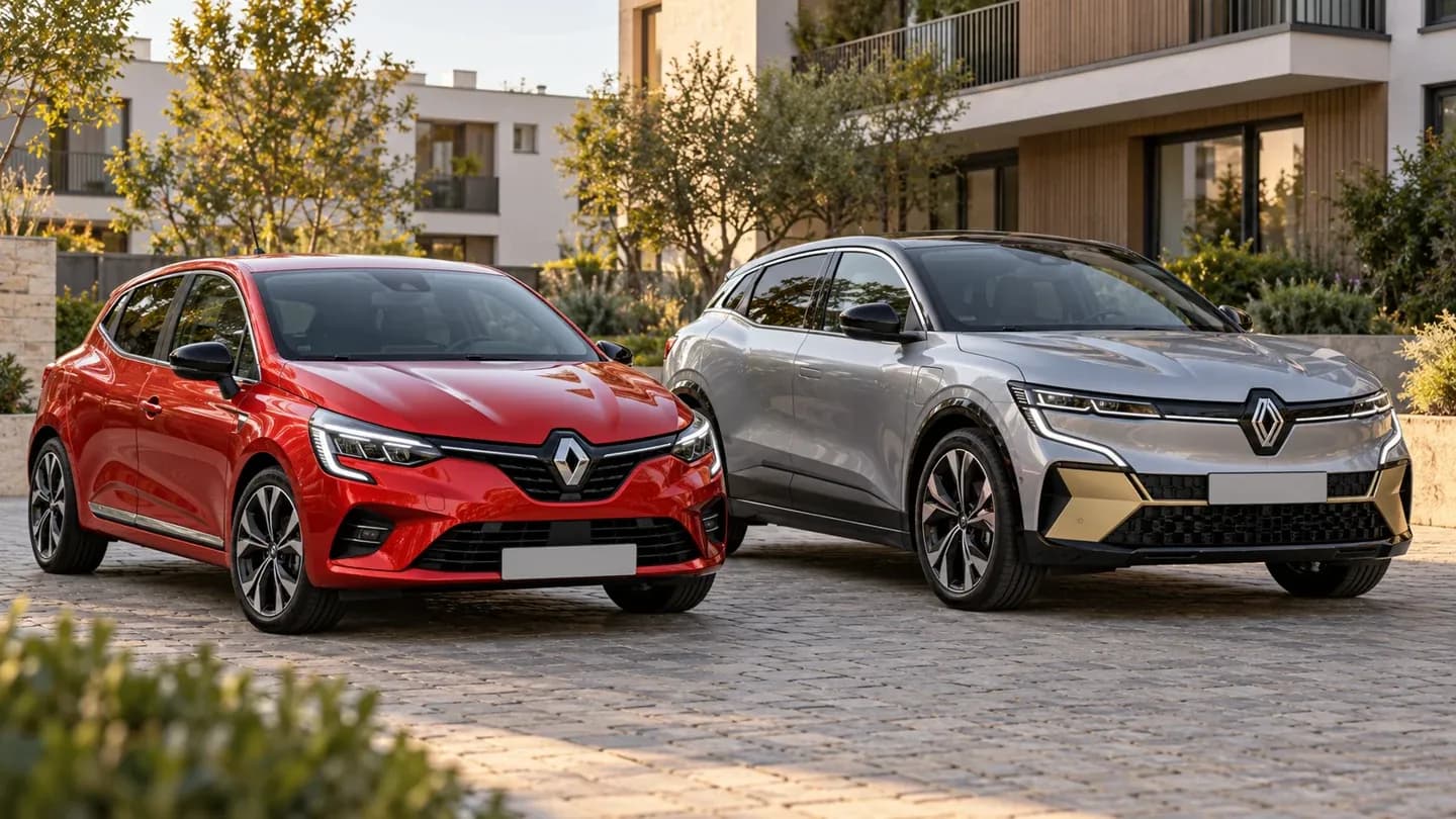 Renault Clio hybride et Mégane E-Tech électrique, illustration des technologies E-Tech